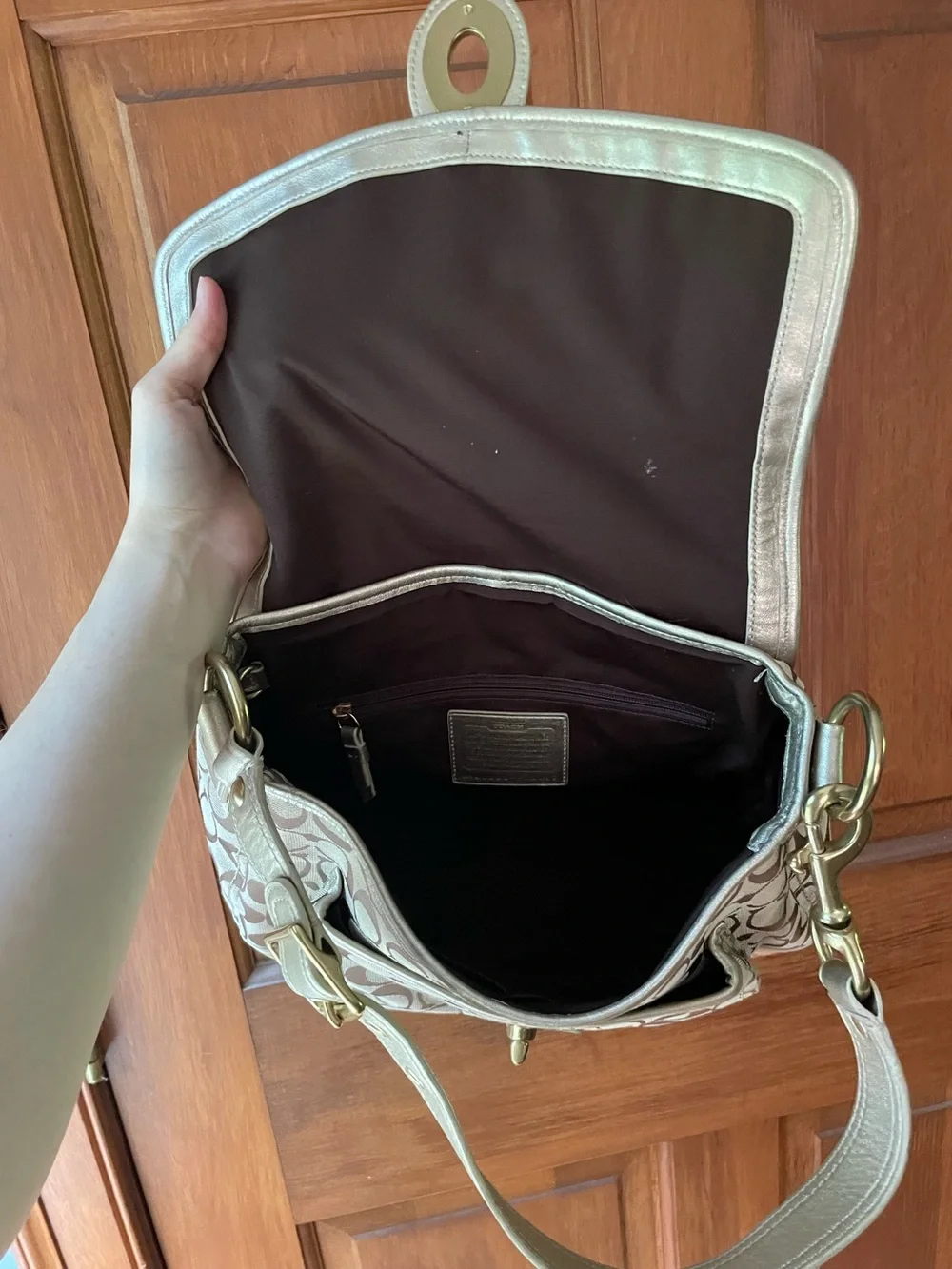 🥭Coach Ali legacy satchel🥭